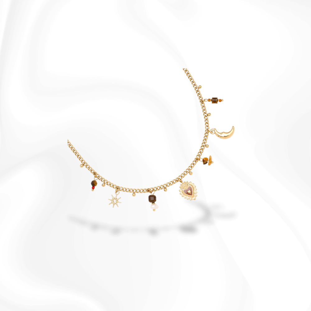 Lisbon Celestial Charm Necklace | Halskette | instasilvers®