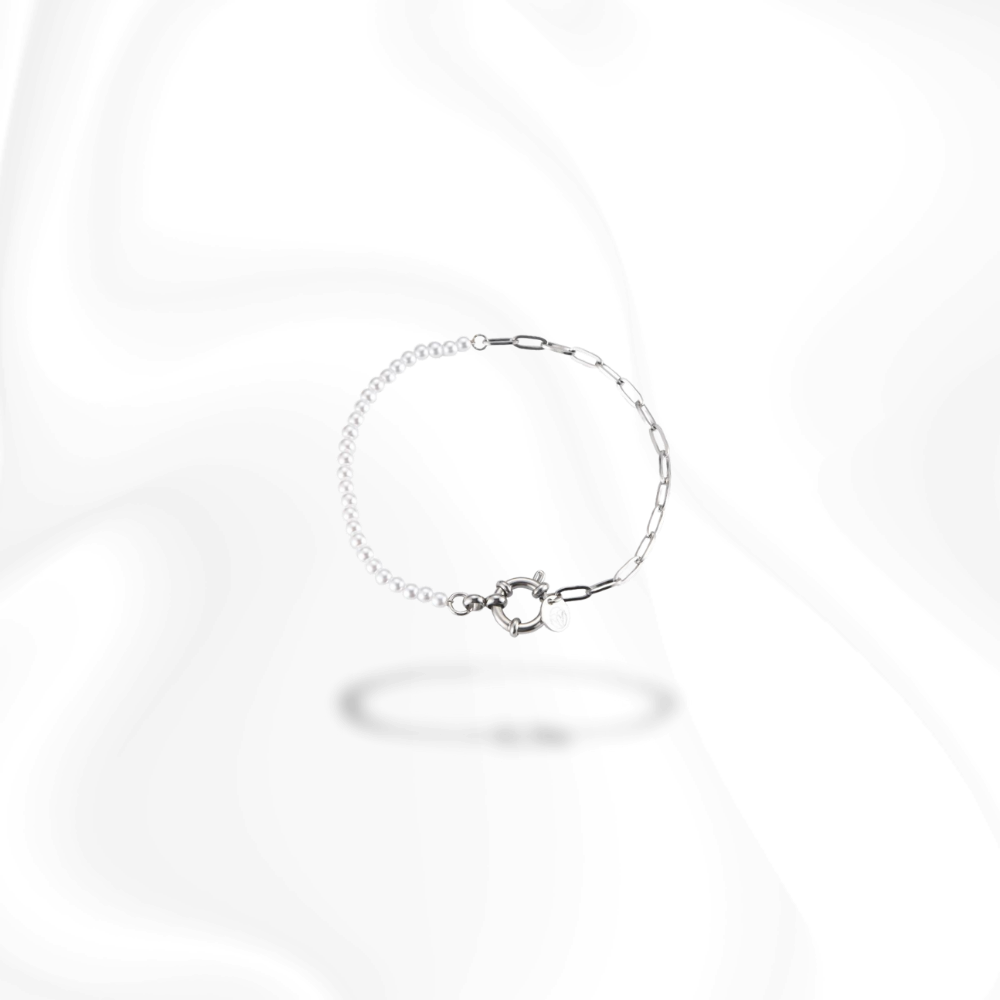 Milano Pearl Chain Bracelet | Armband | instasilvers