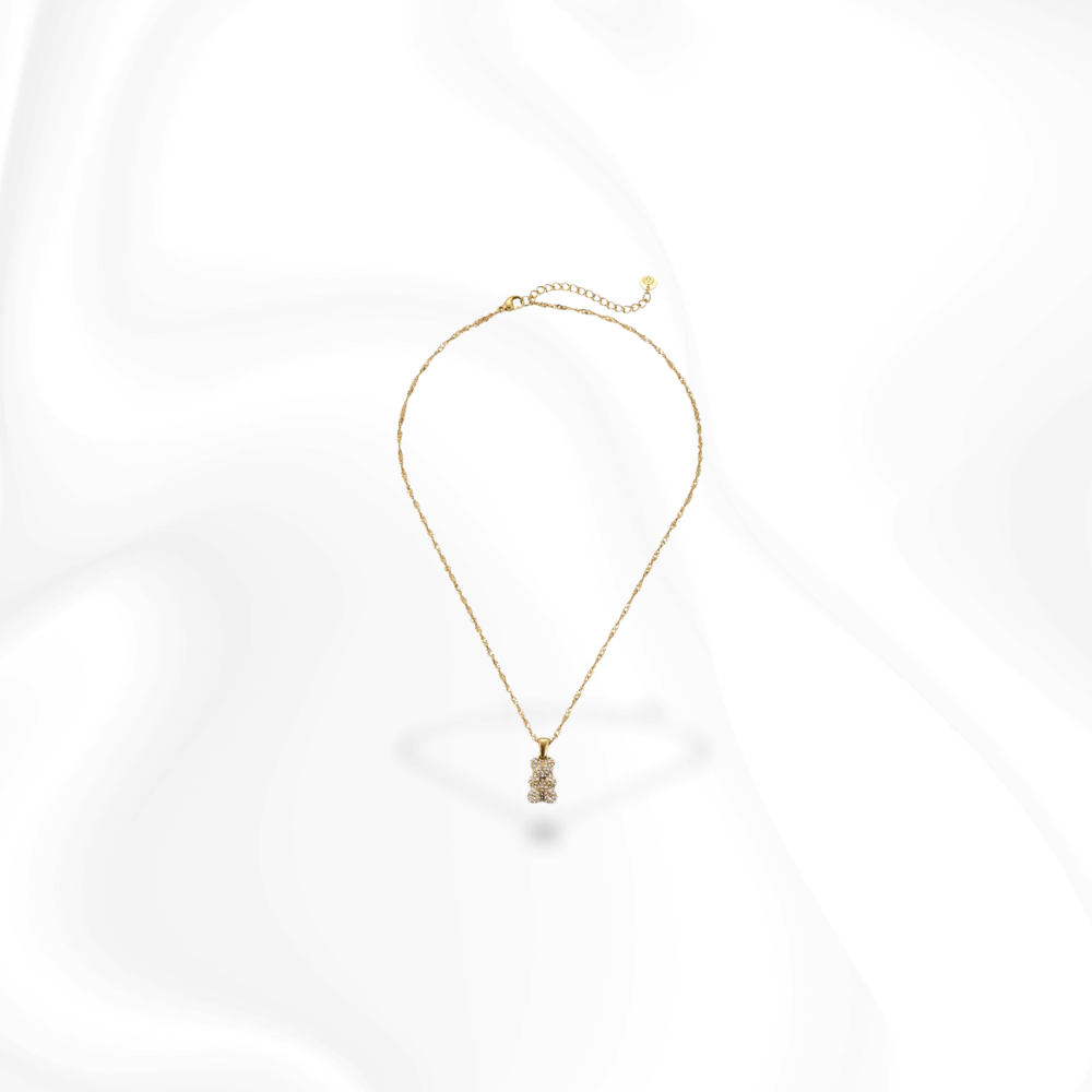 Monaco Diamond Bear Necklace | Halskette | instasilvers®