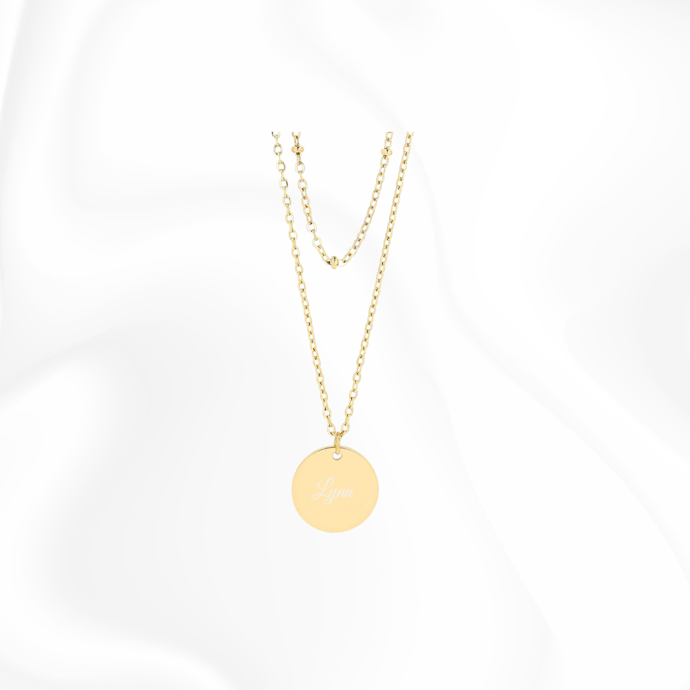 Monte Carlo Necklace | Mit Gravur