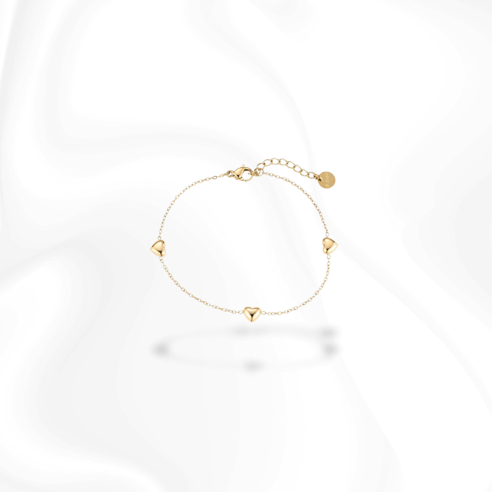 Paris 3 Hearts Bracelet | Armband | instasilvers