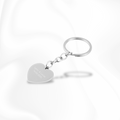 Paris Heart Keychain | Mit Gravur | instasilvers®